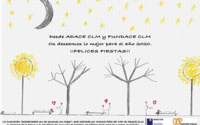 El equipo profesional de FUNDACE CLM os desea unas Felices Fiestas y un próspero 2020