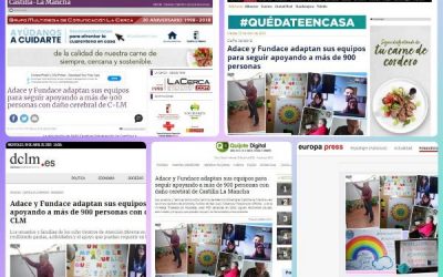 Los medios de comunicación se hacen eco de nuestra labor durante la crisis del COVID-19