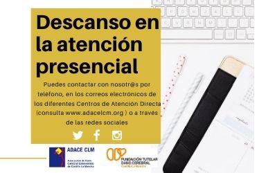 Interrumpimos la atención presencial por descanso del equipo profesional